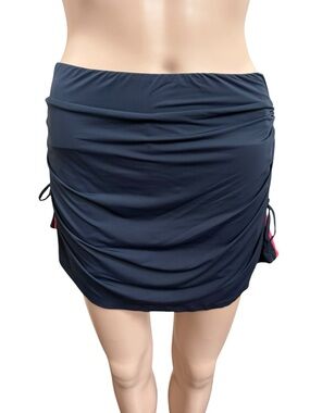 G/Fore Women's Navy ruched golf skirt